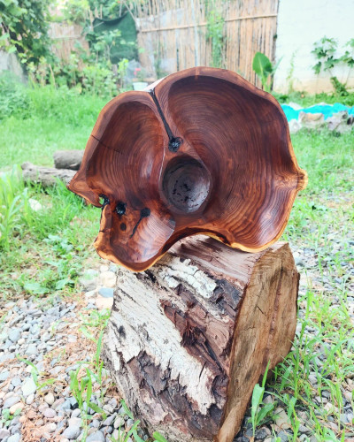 شکلات خوری چوبی